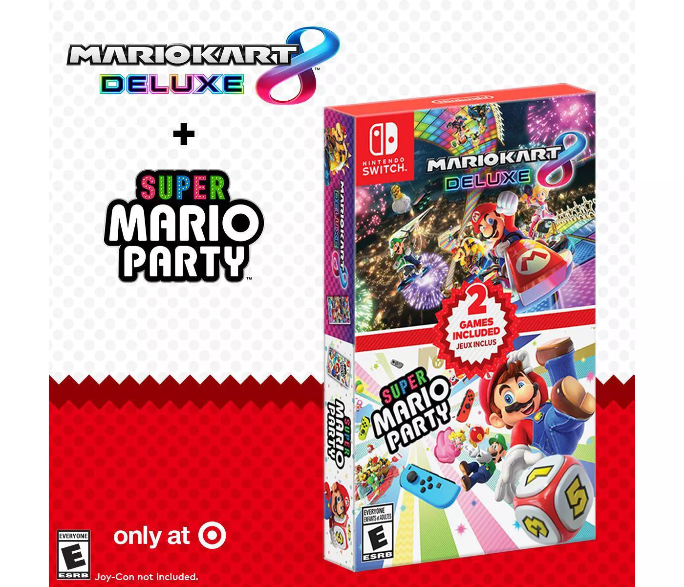 Mario Kart 8 Deluxe + Super Mario Party Double Pack - Nintendo Switch - image 3 of 10