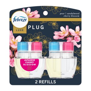 Febreze Dual Plug Air Freshener Refill Plug -Japanese Cherry Blossom - 1.75 fl oz/2pk - 1 of 4