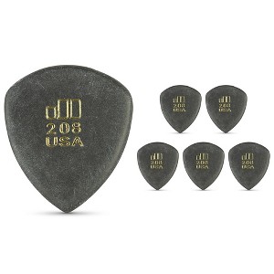 Dunlop JD JazzTone 208 Guitar Picks 6-Pack - 1 of 3