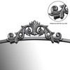 Dexmalle 36x66Full Length Mirror with Sliver Ornate Arched Frame - 4 of 4
