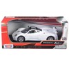 Pagani Zonda C12 White 1/24 Diecast Car Model by Motormax - 3 of 3