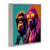 Stupell Industries Pop Style Gorilla Duo, 24" x 24" - 3 of 4