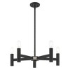 Livex Lighting Copenhagen 5 - Light Chandelier in  Black - 3 of 4