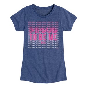 Girls' - Barbie - Proud To Be Me Fitted Short Sleeve Graphic T-Shirt - 1 of 4