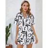 WhizMax Two Piece Set for Women Short Sleeve Sets 2 Piece Tracksuit Casual Loose Fit Outfits with Pockets - 3 of 4