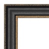 44" x 33" Non-Beveled Thomas Black Bronze Wall Mirror - Amanti Art: Modern Rectangular, Polystyrene Frame, Includes Mount Hardware - 3 of 4