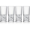 Barski Highball Drinking Glasses, Made with Fine European Craftmanship, Dishwasher Safe, Funky Design, 13 oz - 4 PK - image 2 of 2