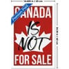 Trends International Canada Is Not For Sale Framed Wall Poster Prints - 3 of 4