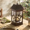 San Felipe Ii 15" LED Solar Outdoor Lantern - Smart Solar - 3 of 3