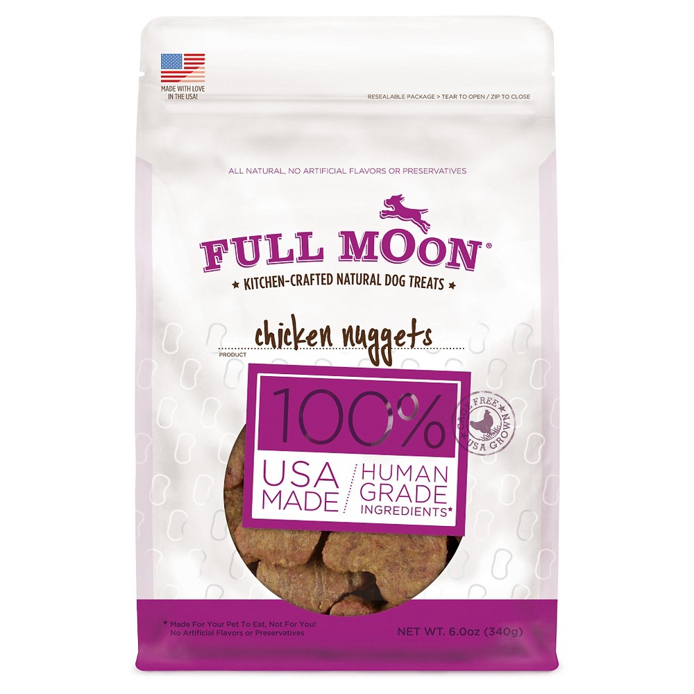 UPC 072745974793 product image for Full Moon Chicken Nugget Treat 6oz | upcitemdb.com