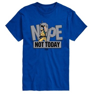 Men's - Marvel - Wolverine Nope Not Today Short Sleeve Graphic T-Shirt - 1 of 4