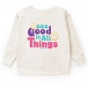 The Juniper Shop SmileyWorld See Good In All Things Youth Sweatshirt - 2 of 4