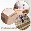 Lyngins Modern Coffee Table for Living Room – Floating Top Design, Wood Coffee Table with Rectangular Tabletop, Center Table & Sofa Table - 4 of 4