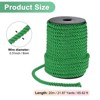 Unique Bargains Soft Polyester Twisted Silk Decorative Craft Cord Trim Cord Rope 22 Yards 1 Pc - 3 of 4