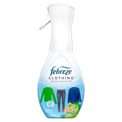 febreze on wax jacket