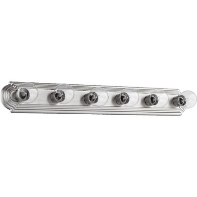 Quorum Lighting 6 - Light Vanity in  Satin Nickel
