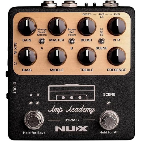 NUX NGS-6 Amp Academy Amp Modeler Guitar Pedal - image 1 of 4