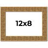 PosterPalooza | Photo Size Sculpted Black Picture Frame - UV Acrylic, Foam Board Backing, Hanging Hardware - 2 of 4
