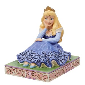 Jim Shore 3.5 Inch Graceful & Gentle Aurora Personality Pose Disney Figurines - 1 of 3