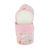 Unique Bargains Disposable Baking Cups Wood Pulp Paper PE Coating Blue Pink Purple 2.76"x2.17" 50 Pcs - 3 of 4