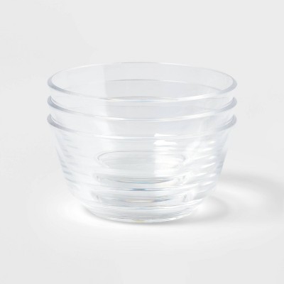 8oz 3pk Plastic Mini Bowls - Room Essentials&#8482;