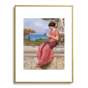 Jonas Loose The Game Of Love Metal Framed Art Print - Deny Designs - 1 of 4