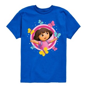 Boys' - Dora the Explorer - Butterflies Short Sleeve Graphic T-Shirt - 1 of 3