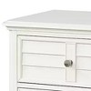 Royal Hampton Nightstand, 2 Drawers, Classic Antique White Solid Wood, 28 Inch - 4 of 4
