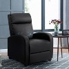 LACOO Faux Leather Home Theater Recliner with Massage Backrest - 2 of 4