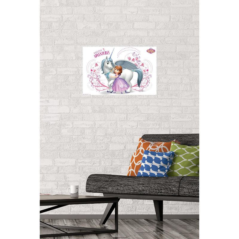 Trends International Disney Sofia The First - Unicorn Adventures Unframed Wall Poster Prints, 2 of 7