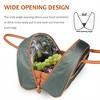 Tirrinia Women's Small Lunch Bag with Leather Handle, Insulated Leakproof Lunch Cooler Totes for Kids, Lunch Box for Working, Picnic, School - 2 of 4