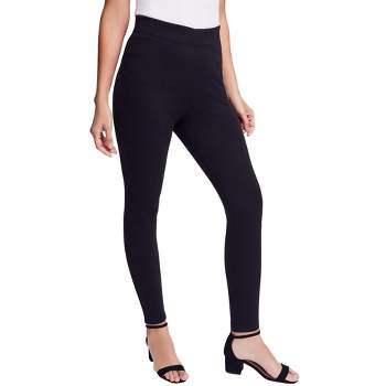 Yummie Women's Ponte Shaping Legging with Pockets, Heather