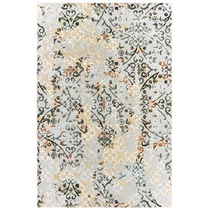 Oriental Weavers Bowen 108W2 Grey/ Gold Indoor Area Rug - 5'3" x 7'6" - 1 of 4