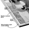 Americanflat Picture Frame with Bamboo-Style Molding and Shatter-Resistant Glass - Gallery Style Frames for Tabletop or Wall Display - 3 of 4
