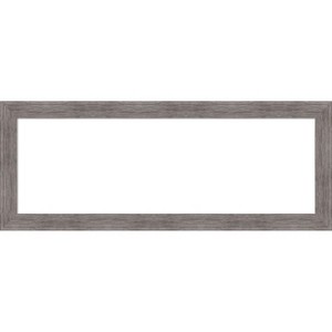 Amanti Art Pinstripe Plank Grey Narrow Framed Dry Erase Magnetic Board - 1 of 4