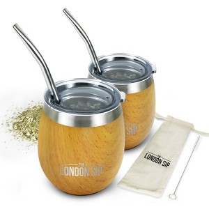 London Sip Yerba Mate Cup Set 8oz - 1 of 4