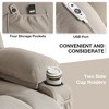 Bigget Indoor Power Lift Recliner Chair with Massage Heated, USB Charge Port, Remote Control for Living Room - 4 of 4