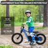 Electric Dirt Bike for Kids, 250W Electric Motorcycle, Electric Balance Bike for Ages 6-12, 3 Speed Settings, 16IN Off-Road Tires - 2 of 4