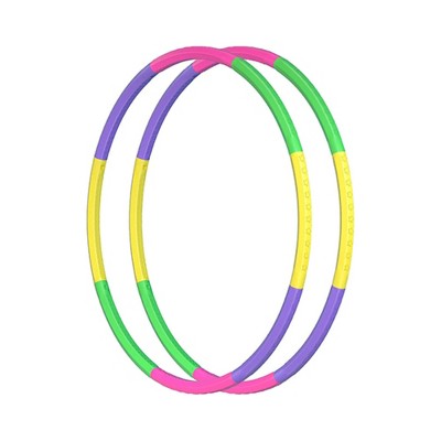 Probe Hues Adjustable And Colorful Plastic Hoops