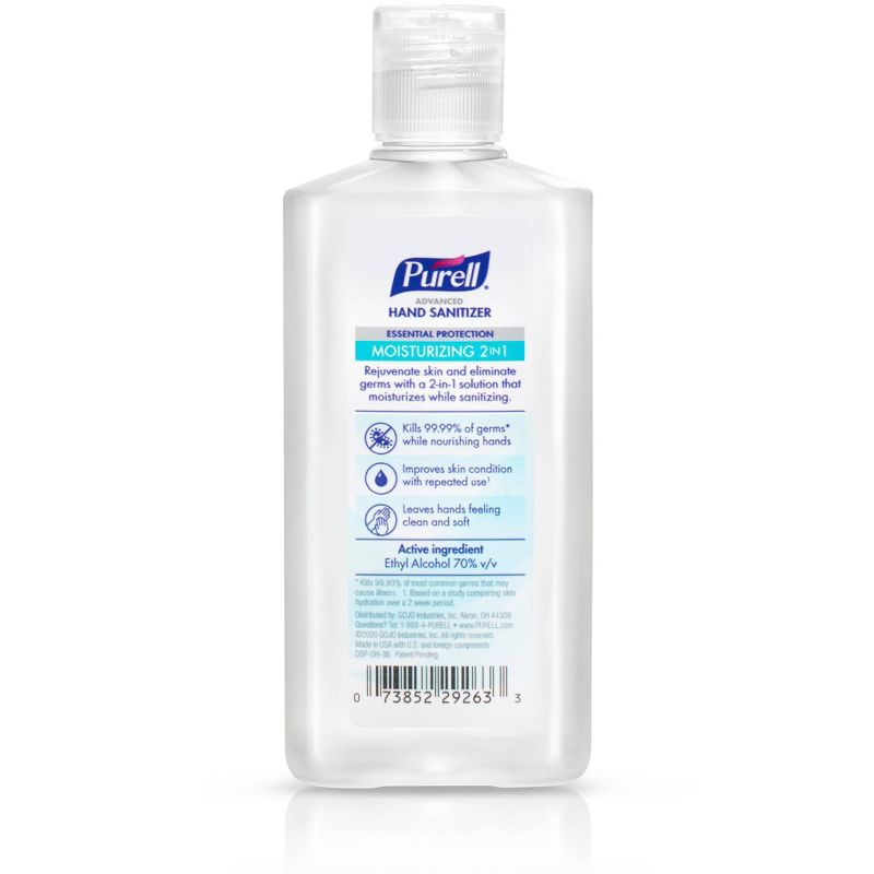 Purell 2-in-1 Essential Protection Hand Sanitizer - Citrus Scent - 4 fl oz, 3 of 5