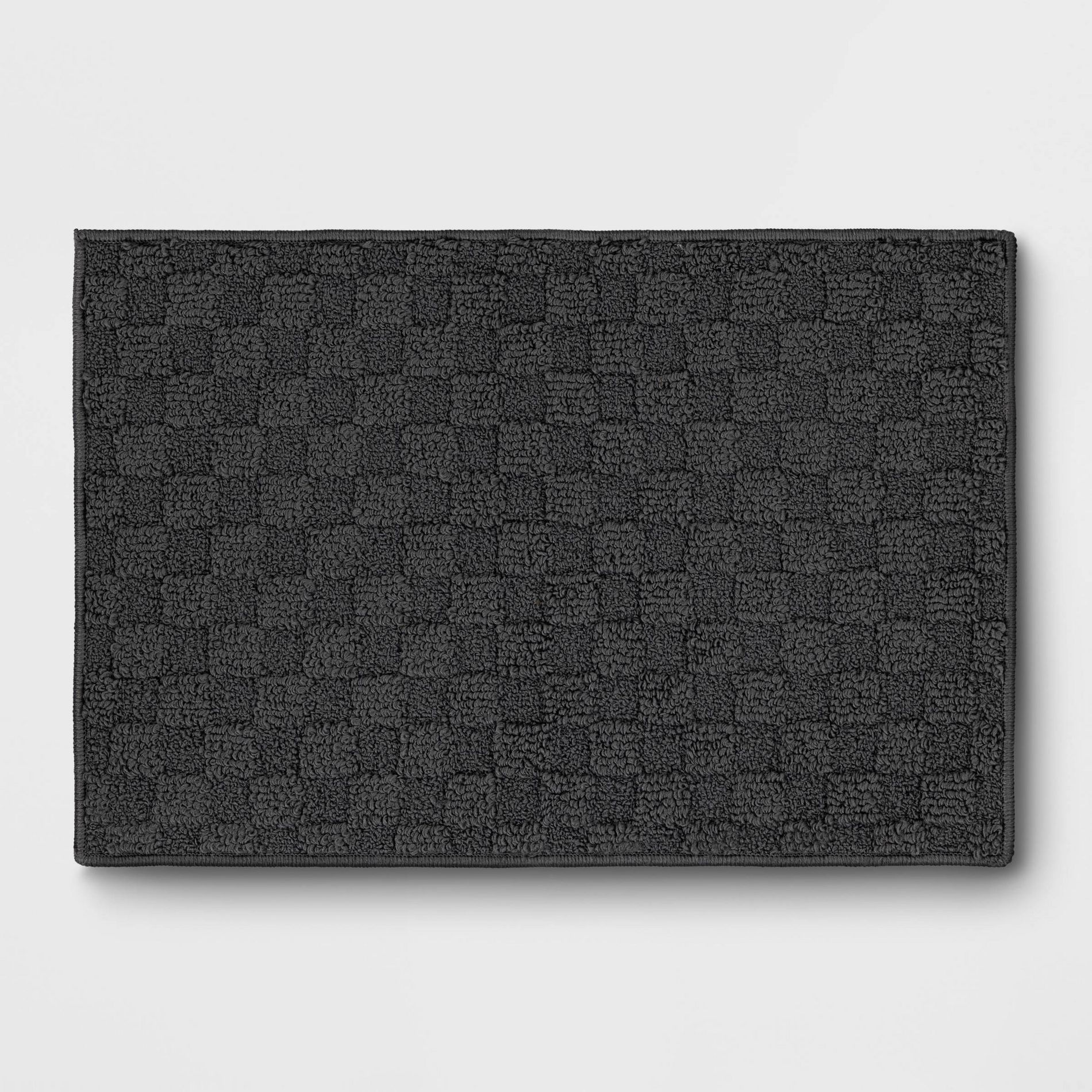 1'8"x2'6" Tufted Rug Gray - Room Essentials™