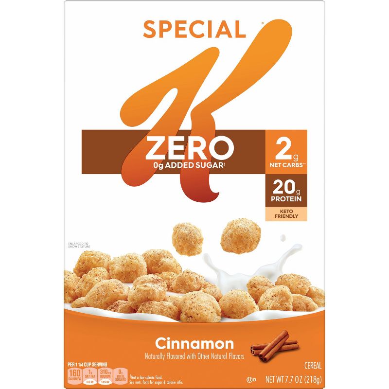 Special K 0g Sugar Cinnamon Cereal - 7.7oz - Kellogg&#39;s, 5 of 16