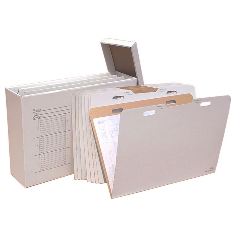 VFile37 W/8 VFolder37 Stores Flat Items Up to 24”x36”, 1 of 2
