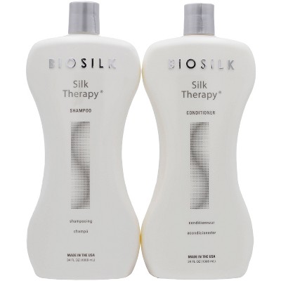 BioSilk Silk Therapy Shampoo Conditioner - 2pk/34 fl oz Each