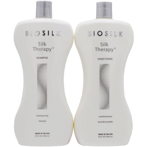 Nebu Adgang tofu Biosilk Therapy Shampoo Conditioner - 68 Fl Oz/2pc : Target