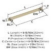 Amerock Overton Split Finish Cabinet or Drawer Pull - 2 of 3