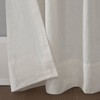 Washed Cotton Twist Tab Light Filtering Curtain Panel - Archaeo - image 4 of 4