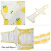 Unique Bargains Dog Diapers for Female Dog Period Washable Reusable with Adjustable Suspender - 2 of 4