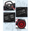 24V Kids Go Kart, 2×300W Motors, 8.1MPH Drift Racing Car w/ 9Ah Battery, Music, Horn & Seatbelt for Ages 8–12 - 3 of 4