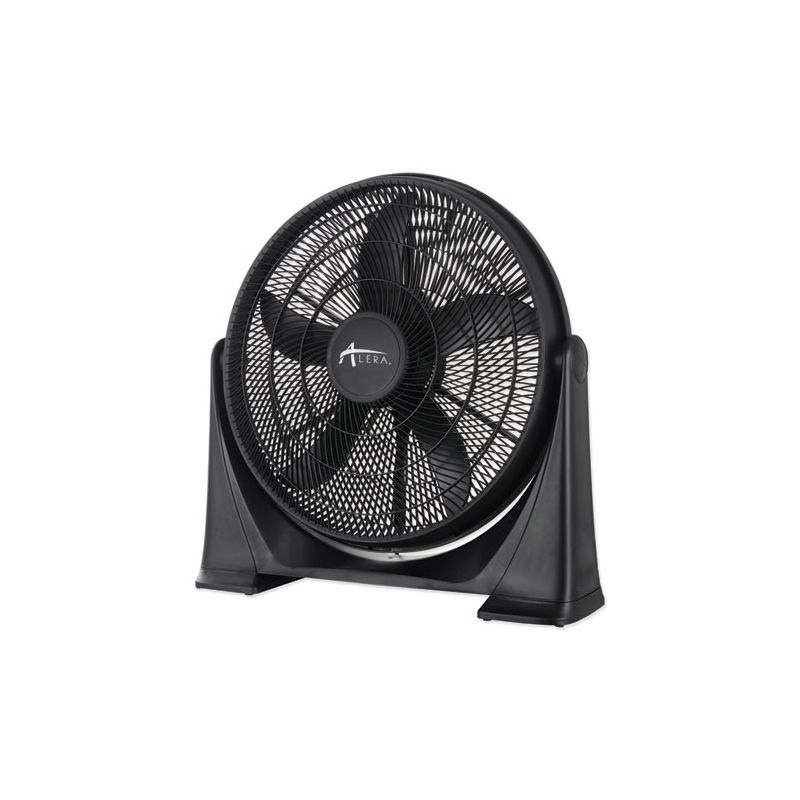 Alera 20" Super-Circulator 3-Speed Tilt Fan, Plastic, Black, 2 of 3